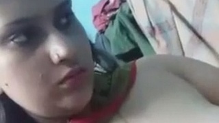 Nude Indian girl Mithu flaunts her body in a solo video