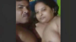 Desi aunt and uncle engage in a steamy sexual encounter