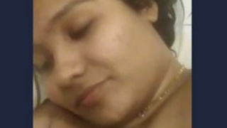 Watch a Desi wife and husband in a steamy video
