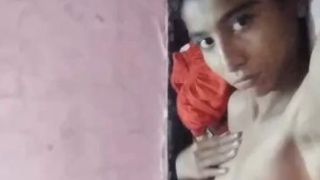 Hot Indian bhabi enjoys masturbation session