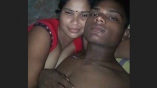 Bhabhi and young devar have fun in village setting
