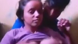 Sister's big boobs: A hot video of a brother and sister