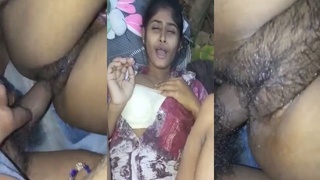 Bangla wife caught cheating on husband in outdoor sex MMS