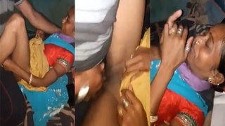 Desi bhabhi's hairy pussy on display in amateur sex video