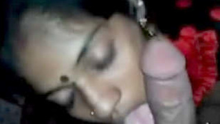 Desi wife gives oral pleasure to her husband