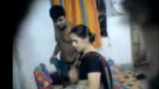 Afternoon quickie with bhabhi caught on camera