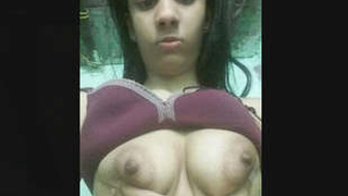 Indian girl gives a sensual blowjob in part 1 of the video