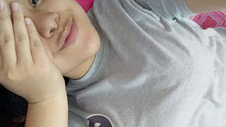 Busty Indian girl in hijab gets naughty and wild in a steamy video