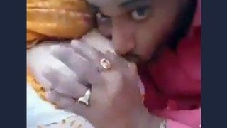Desi girlfriend receives loving sucking from her boyfriend