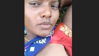 Desi bhabhi gets pounded by her neighbor outside the door