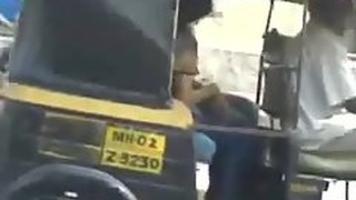 Public display of affection: Desi couple kisses in auto rickshaw