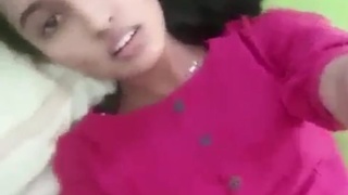 Tamil girl gets wild and crazy in a hot and steamy video