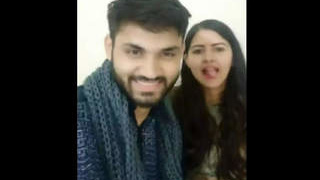 Beautiful desi girl Muskan gets her part of fun with Malik in video