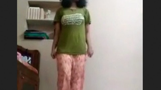 Young woman indulges in solo play and captures it on video for your enjoyment