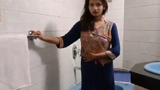 Cute desi girl Alice looks stunning in a dress in this paid video